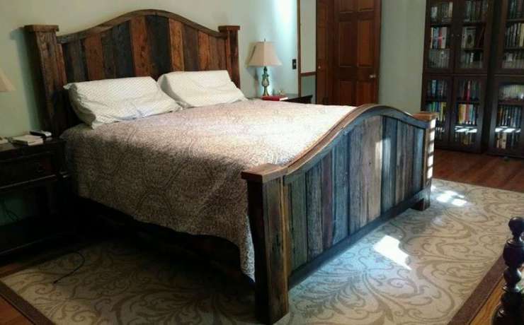 Barn Wood Bed Examples
